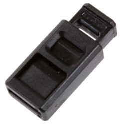 Cord Stopper Noir 6 mm